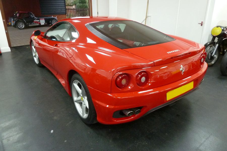 2000 FERRARI 360 MODENA MANUAL